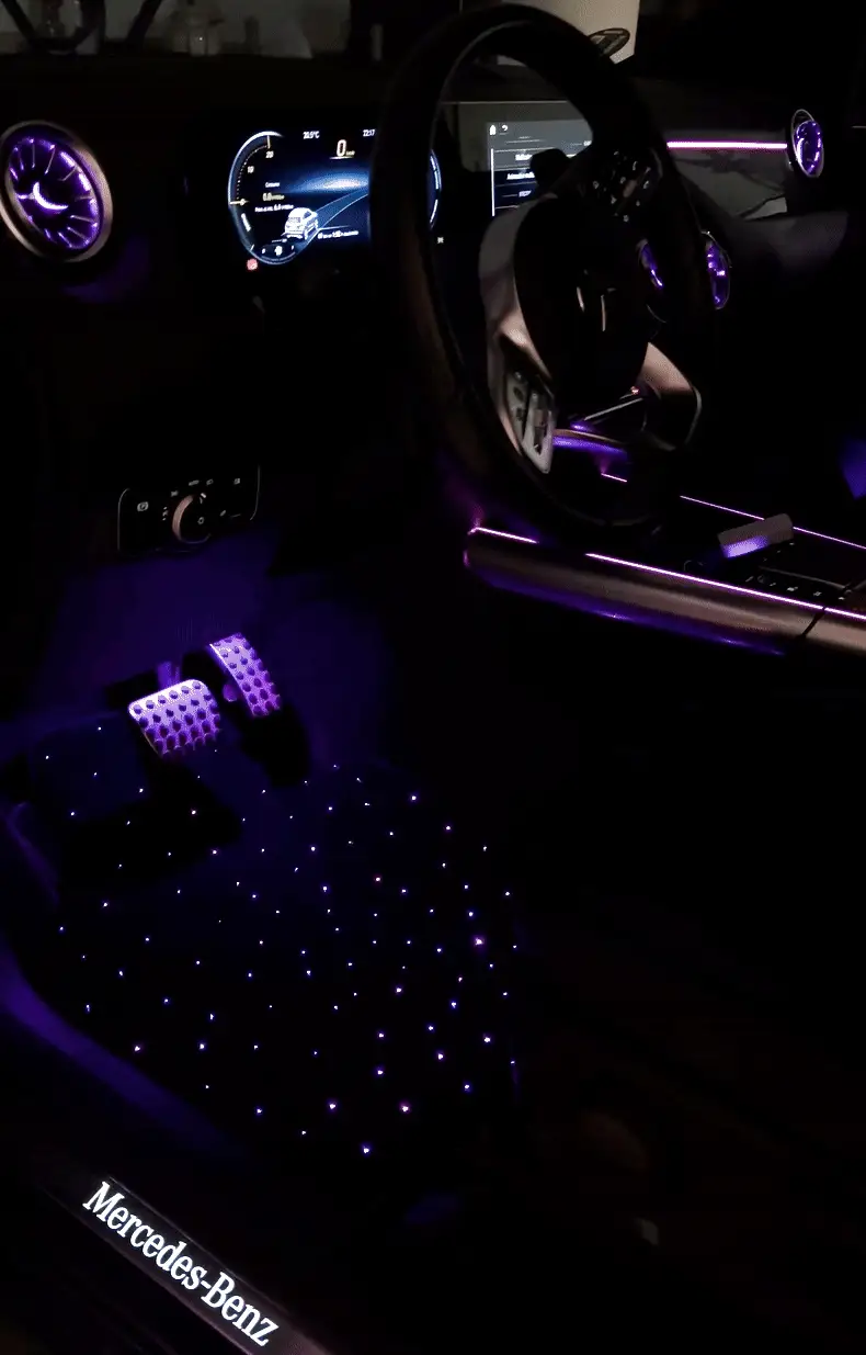 Instalare ușoară Starlight Car Mats