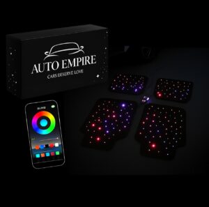 Covorașe Auto UNIVERSALE LED RGB Auto Empire – Control App & Lumini