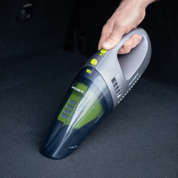 Aspirator Auto Portabil RIDEX 40W – Fără Fir, Reîncărcabil, cu 3 Accesorii